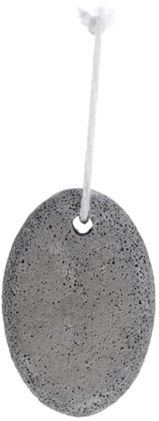 CIYODO Fußbimsstein Für Hornhautentfernung Natürlicher Lava-fußfeile Stein Pediküre-werkzeug Für Fußhautentferner Stein Für Hautschrubber Rundes Design