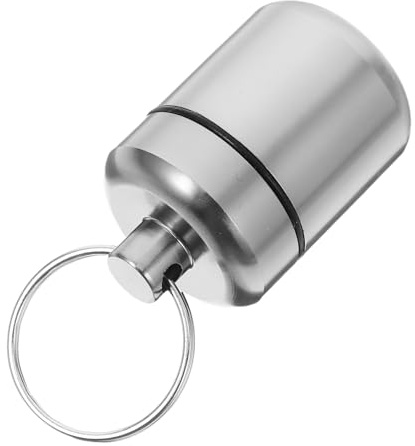 DIYEAH Portable Earplugs Case Lightweight and Water Resistant Keychain Holder for Travel and Daily Use