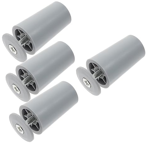 LIGIGWASH Topes para Persianas Enrollables Gris Kit De Reparación De Persianas Resistentes Al Desgaste Piezas De Repuesto Compactas y Duraderas Accesorios para Ventanas 4 Piezas para Uso Doméstico