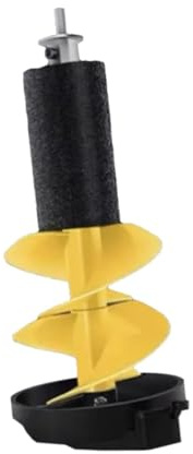 ZYGPH Trivella per Ghiaccio, trivella per Pesca sul Ghiaccio, trivella per Pesca sul Ghiaccio, Accessori Portatili per Pesca sul Ghiaccio, trivella per Ghiaccio per Pesca nei fiumi, 50 cm Giallo