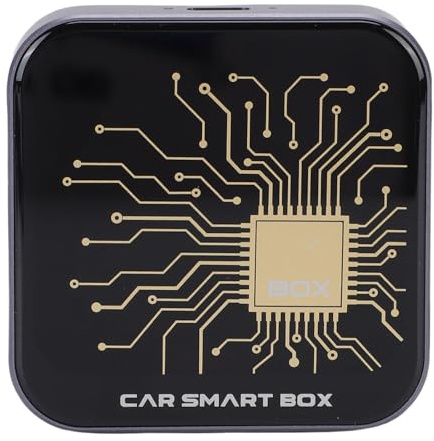 ZASCHMOY Adaptateur de Voiture sans Fil 3 en 1 pour et Auto – Appareil de Streaming de Voiture avec 32 Go de Stockage et Bluetooth 5.0 – Boîte Vidéo Multimédia pour Un Divertissement Fluide – Plug