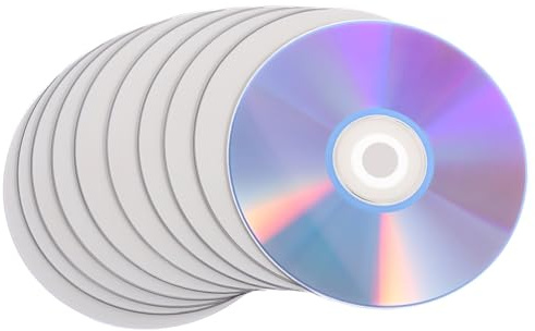 Générique CD Vierge DVD Enregistrable, 10 Pièces, Grosse Capacité, Compatibilité Polyvalente, Conservation Fiable des Données pour Sauvegarde D'appels et Divertissement à Domicile
