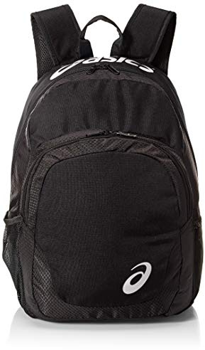 ASICS Unisex-Erwachsene Team Backpack Rucksack, schwarz/schwarz, Einheitsgröße