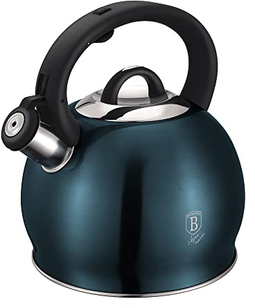 Berlinger Haus Metallic Line Aquamarine Edition Kettle 3.0 L, BH/1078 Aquamarine Stainless Steel 18/8