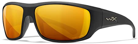 Wiley X | WX Omega | Sonnenbrille Herren | Sonnenbrille Herren Polarisiert │ 100% UVA/UVB-Schutz | Ideal bei Outdoor-Aktivitäten | Fahrradbrille Wandern Sport