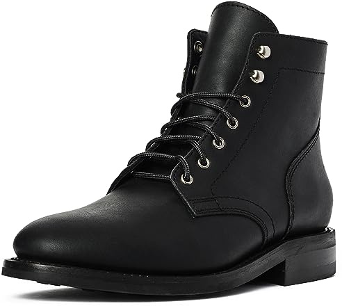 Thursday Boot Company Botines President para hombre, NEGRO MATE, 42.5 EU