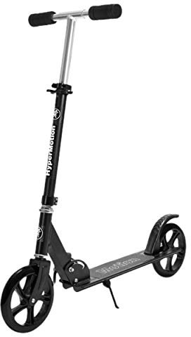 HyperMotion, Kinderroller, Roller für Kinder, faltbar, ab Kleinkind Junge Mädchen, Kinderscooter für Mädchen und Jungen ab 8 Jahre, Kickboard, Tretroller, Schwarz