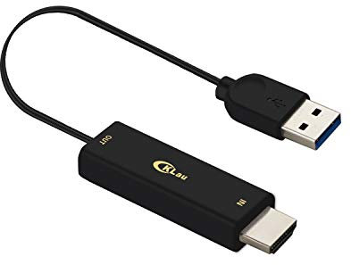 CKLau 4Kx2K@60Hz Ultra HD HDMI to DP Adapter with USB Power, HDMI to Displayport Converter Compatible HDCP for CKLau KVM Switch, Xbox one, 360, PS4/5, Mac, NS and More