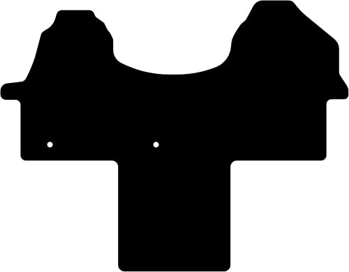 Kovvar Fußmatten passend für Mercedes Sprinter 4 2018-2025 Passend zur Ausführung: Sprinter | Wohnmobil | Vorderradantrieb | Elektrische Feststellbremse | Qualität: Premium