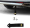 Racing-Abschleppgurt,Racing Auto Anhänger Seil,Auto Abschleppschlaufe,Motorrad Abschleppschlaufe,multifunktionales Traktionsseil,Nylon-Abschleppseile,für vordere hintere Stoßstange,Schwarz,1 Stück