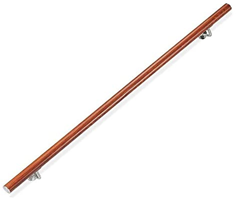 Main Courante pour Escalier - Rampe Escalier en Bois, Mains Courantes Murales, Tige De Support De Garde-Corps D'escalier De Couloir, pour Hôpital/Villa/loft, Trousse Complète (Size : 50cm)