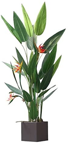 DRMEE Kunstpflanze Künstlicher Baum 5,5 Fuß gefälschte Baum-künstliche Pflanze im Topf für Zuhause, Büro, Garten, Moderne Dekoration, Einzugsgeschenk Künstliche Pflanzen