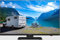 REFLEXION LDDX24IBT-Black Smart LED Fernseher 24 Zoll / 60cm, LG webOSHub, Wohnwagen/Wohnmobil/Camping/Caravan/Boot/LKW TV, Slimline, 12/24/230 Volt, Full HD, Triple Tuner, Bluetooth, WLAN, DVD-Player