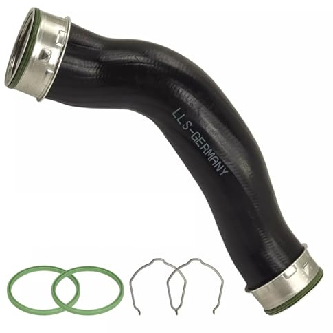 LLS-GERMANY Ladeluftschlauch kompatibel mit Scirocco III (137, 138) | 1.4 TSI, 160 PS, 1390 ccm, OEM 1K0145834P, 1K0145834AN, 1K0145834BD, 1K0 145 834 BD, 1K0 145 834 P, 1K0 145 834 AN