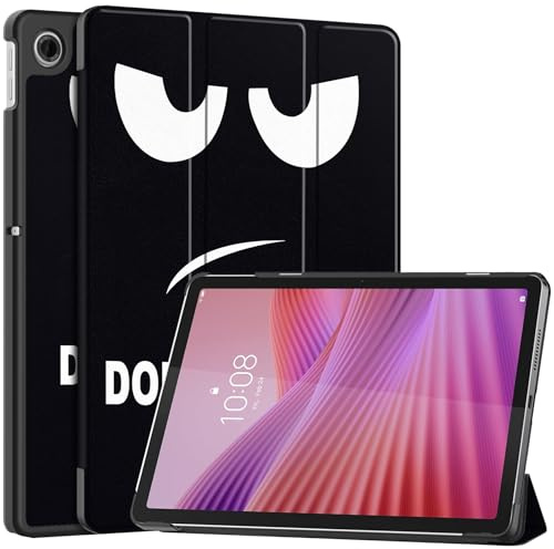 zZjoOoj Hülle für Lenovo Tab 2025 10.1 Inches (TB-311FU/TB-311XU) Tablette Case,Ultradünn leicht Schutzhülle Case mit Standfunktion und Auto Schlaf/Wach Funktion,Touch Me