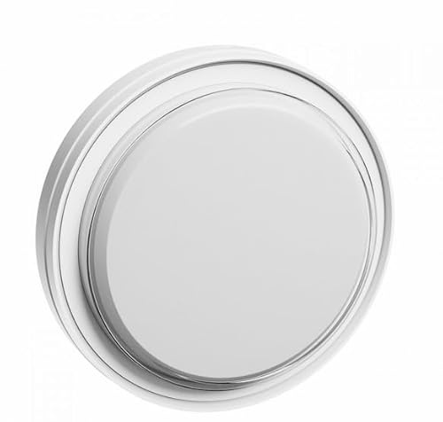JungesLicht LED Decken- und Wandleuchte IP54 für Innen & Außen, 3 Lichtfarben in 1 Leuchte CCT - 2700K, 4000K, 6000K per Schalter einstellbar, 230Volt, Deckenleuchte, Deckenlampe (Rund 10W)