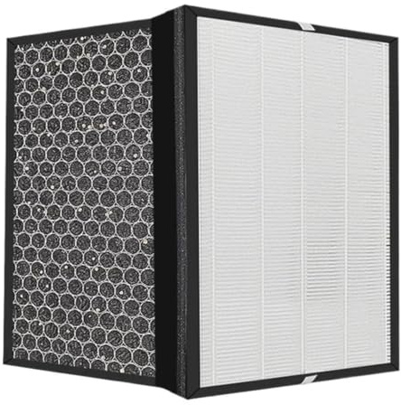 ARPZPPSK Filtro De Carbón Hepa XD6220F0, Compatible with Rowenta, PU2530 PU2530F0 Reemplazo del Filtro Purificador De Aire 2 En 1 HEPA Y Filtro De Carbón Activado