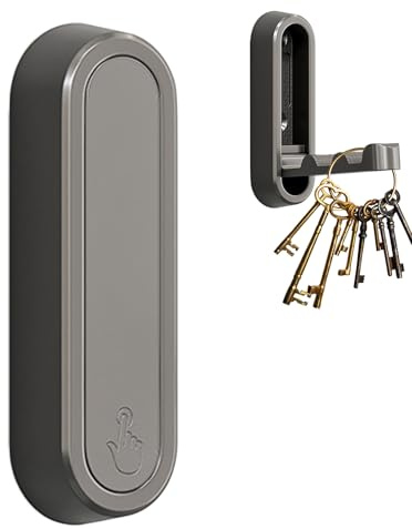 Faltbare Wandhaken – Einziehbare Kleiderhaken aus Aluminiumlegierung für Mäntel und Taschen, Wand-Organizer zur Platzersparnis | Robuster Kleiderbügel, Taschenhalter, Schlüsselanhänger
