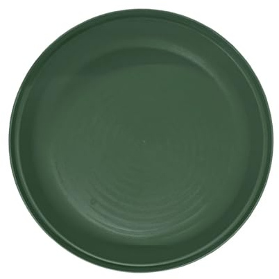 ORGANIZED Large 70cm Round Plastic Tuff Tray, Heavy Duty Mixing Tray for Cement, Paint, Resin, DIY, Gardening, Arts & Multi-Purpose BPA-Free (Dark Green)