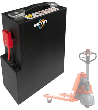 SSCYHT 48v30ah, Batterie de Rechange au Lithium 24 V 20 Ah/30 Ah pour transpalette électrique et Chariot élévateur, avec Prise Anderson.
