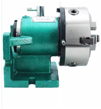 Fast aliquot indexing head milling machine Small drilling machine Vertical and horizontal indexing disc chuck(B)
