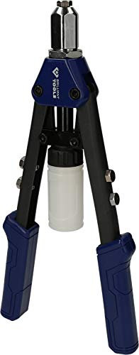 BRILLIANT TOOLS BT066900 Rivettatrice Manuale per Rivetti con Ø 3,2-4,0-4,8-6,4 mm [Powered by KS Tools]