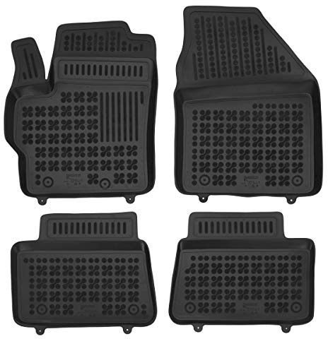 AZUGA 3D Gummi Fußmatten für Toyota Yaris 9/2020/Mazda 2 Hybrid 2022 XP21 | Nicht Typ DJ. rutschfest, wasserdicht, passgenau, TPE Gummimatten, hoher Rand Automatten, AZ10300422