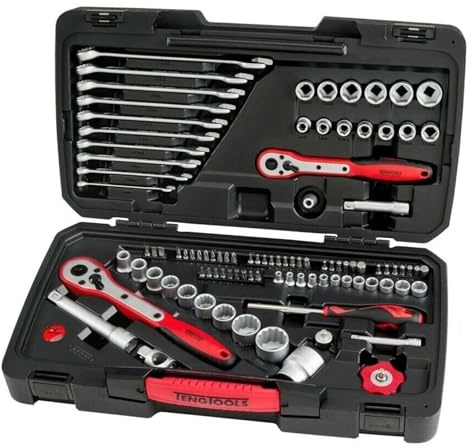 Teng Tools Set 1/4, 3/8 and 1/2In Drive 98Pc