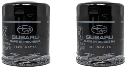 Subaru Engine Oil Filter & Crush Washer Kit (1, 2, 3, 6, 12 pks available) Outback Legacy Impreza Forester XV Crosstrek Ascent 15208AA21A 803916010 (2 Pack)