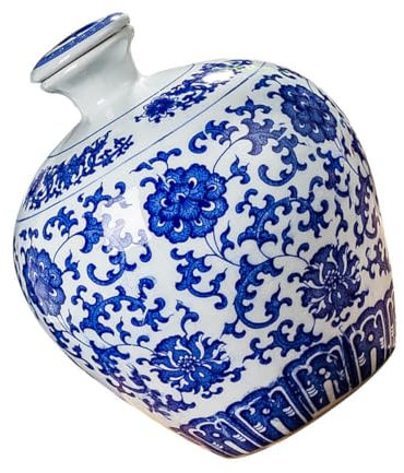 VINTORKY 1pieza Cerámica Sake Pot Multi- De Tapa Elegante Contenedor De para Decoración Celebraciones