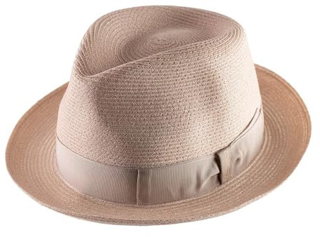 Borsalino - Trilby Hut wasserabweisend Chiara - Size L - Rose-Poudre