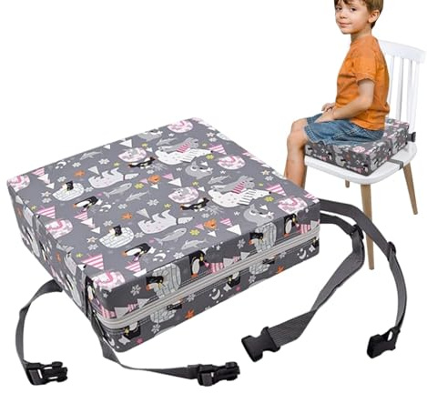 Sitzerhöhung für Tisch,Kindersitzerhöhung für Tisch,Verstellbares | Erhöhungskissen, Stuhl-Sitzpolster, Tisch-Sitzerhöhung | Dickes Sitzerhöhungskissen für Kinder, bequemes Esszimmerstuhlpolste