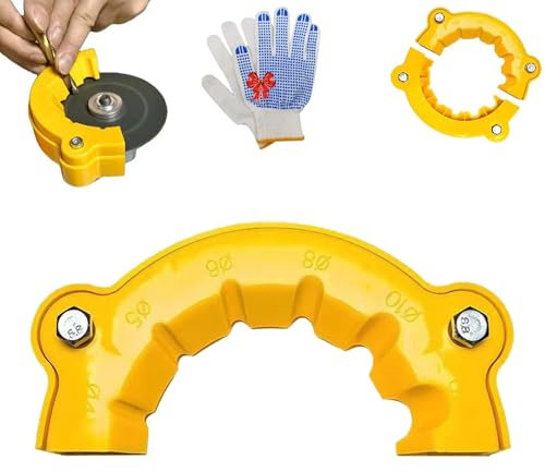 QQXUAN Angle Grinder Drill Bit Sharpener, Multipurpose Drill Grinder Grinding Tool, Portable Precision Drill Bit Sharpening Guide Tool, Bench Grinder Attachment Sharpening Jig for All Bits(1Pcs)
