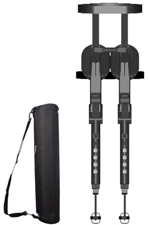 Kioriur Adjustable Wearable Chair - Chairless Chair Wearable Leg, Lightweight Leg Brace Seat | Wearable Exoskeleton Human Gear Heights Adjustable, Portable Folding Outdoor Stool for Barbers