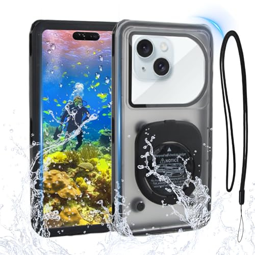 SilverChry Coque Etanche, IPX8 6,95 in Pochette Etanche, Pochette Telephone Portable, Protection Telephone Eau, étuis, Convient à la Plongée, Surf, Natation et à d'autres Activités Aquatiques