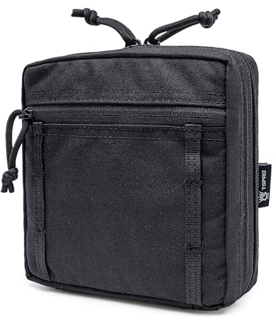 TSPRO Borsa tattica MOLLE compatta EDC Admin Organizer per attività all'aperto, escursioni e campeggio