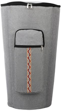 Afrikanische Trommel-Tragetasche, Rucksack, wasserdicht, Oxford mit Polsterung, für Djembe-Transportaufbewahrung, 22,9 cm, 27,9 cm - 22,9 cm