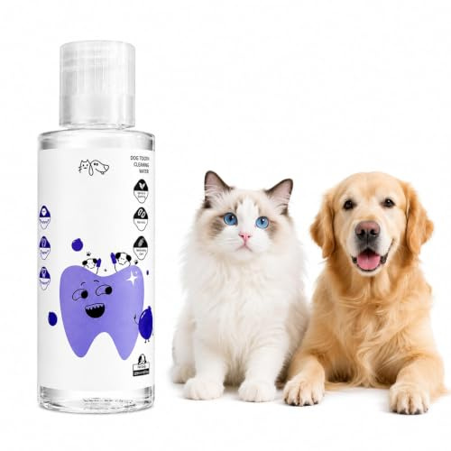 Lotion Dentaire Chien, 2026 Nouveau Spray Dentaclean pour Chiens et Chats,Sans Rinçage ni Brossage | Élimine Mauvaise Haleine | Remplace brosse a dent chien | Anti Tartre et Mauvise Haleine,100ml