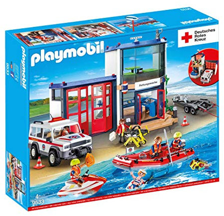 Playmobil 9533 Drk Mega Set Rettungswache