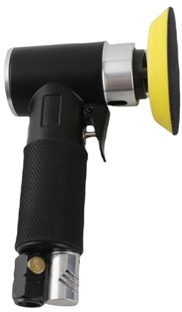 Fafeicy Mini-Orbital-Luftschleifer 2 Zoll/3 Zoll Pneumatischer Polierer zum Entfernen von Lötstellen und Rostflecken auf Metallprodukten