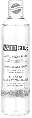 Gleitgel Analverkehr Waterglide, Anal-Gleitmittel 'Anal Relax Fluid' für schmerzfreien Spaß entspanntes Empfinden intensiven Analsex, 100ml