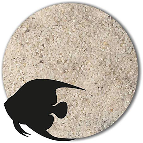 Anbobo Müller GmbH Aquariumsand weiß 10 kg Aquariumkies Natur feuergetrocknet und gerundet 25 Körnungen (0,3-1,0 mm)