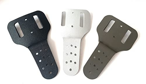 KYDEX Gürtel Steg Gürtel Clip Belt Loop (Hellgrau)