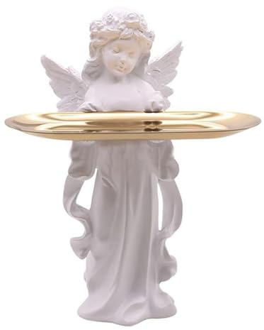 Ulalaza Escultura de ángel Romano, columnas Decorativas, Accesorios de Tiro, jardín, música Adorable, Estatua Griega, estatuilla, artesanía, Adorno, Figuras, decoración del hogar, Sala de Estar