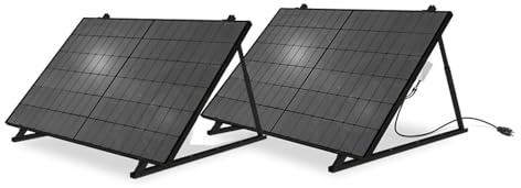 Mecafer Kit 2 panneaux solaires photovoltaïques premium 870 W