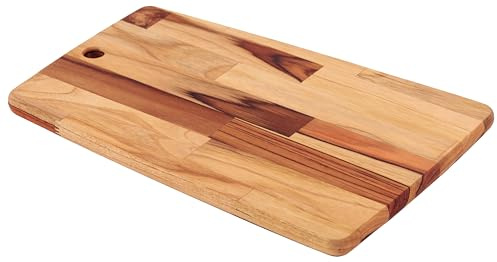 Tramontina Tabla de Madera de Teca certificada para Cortar y Servir Kitchen 40 x 28 cm