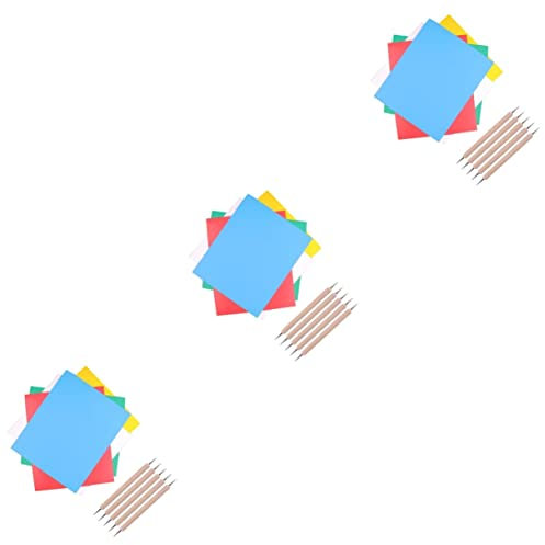 Lurrose 30stücke Teiliges Transferpapier Für Farben Wiederverwendbar Für Quilting Stickerei Malerei Vielseitig Einsetzbar Inkl Stylus-Werkzeuge