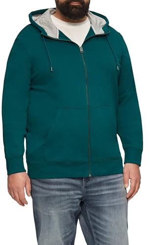 s.Oliver stor storlek sweatjacka med huva, 6767, 3XL