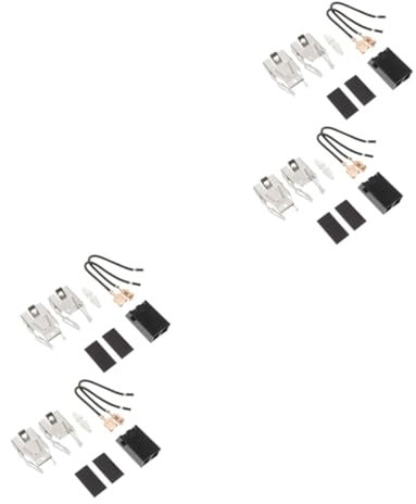 Gadpiparty 4ensembles Kits De Prises Multifonctions Pour Brûleurs De Cuisinière Et Four Accessoires De Remplacement Pour Prises De Brûleurs Électriques