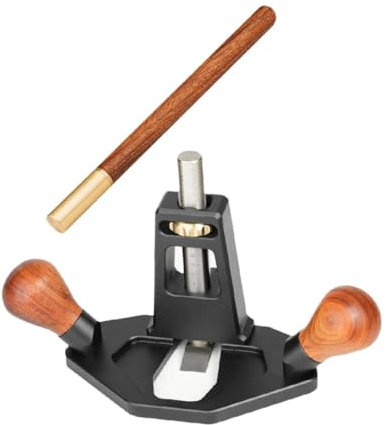 Sharplace Kit de rabot à main pour le travail du bois, rabot à chanfreiner, réglage rapide de la profondeur de coupe pour les rainures de rabot à mortaiser,